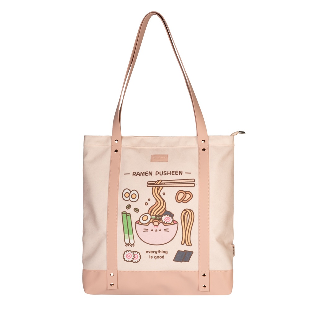 Grupo Erik Pusheen - Sushi Roll Premium Fabric Bag Tote bag - Multicolours